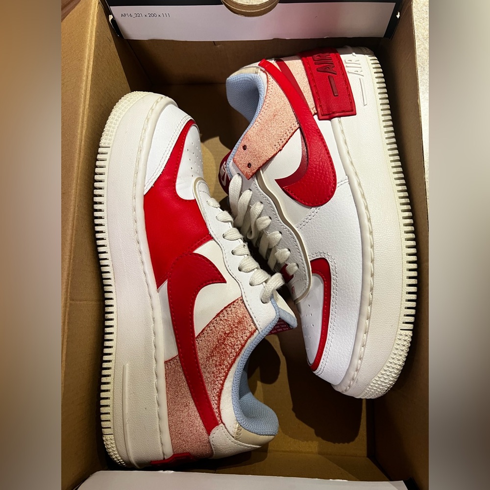 Nike Air Force 1 Shadow “cracked leather”